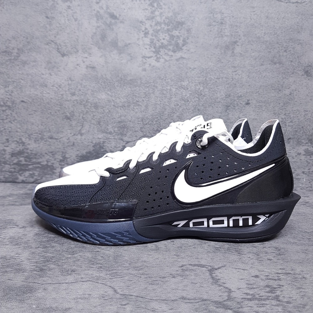 NIKE Air Zoom GT Cut 3 Running Shoes Mens 8.5 Black White Green IB4458-001